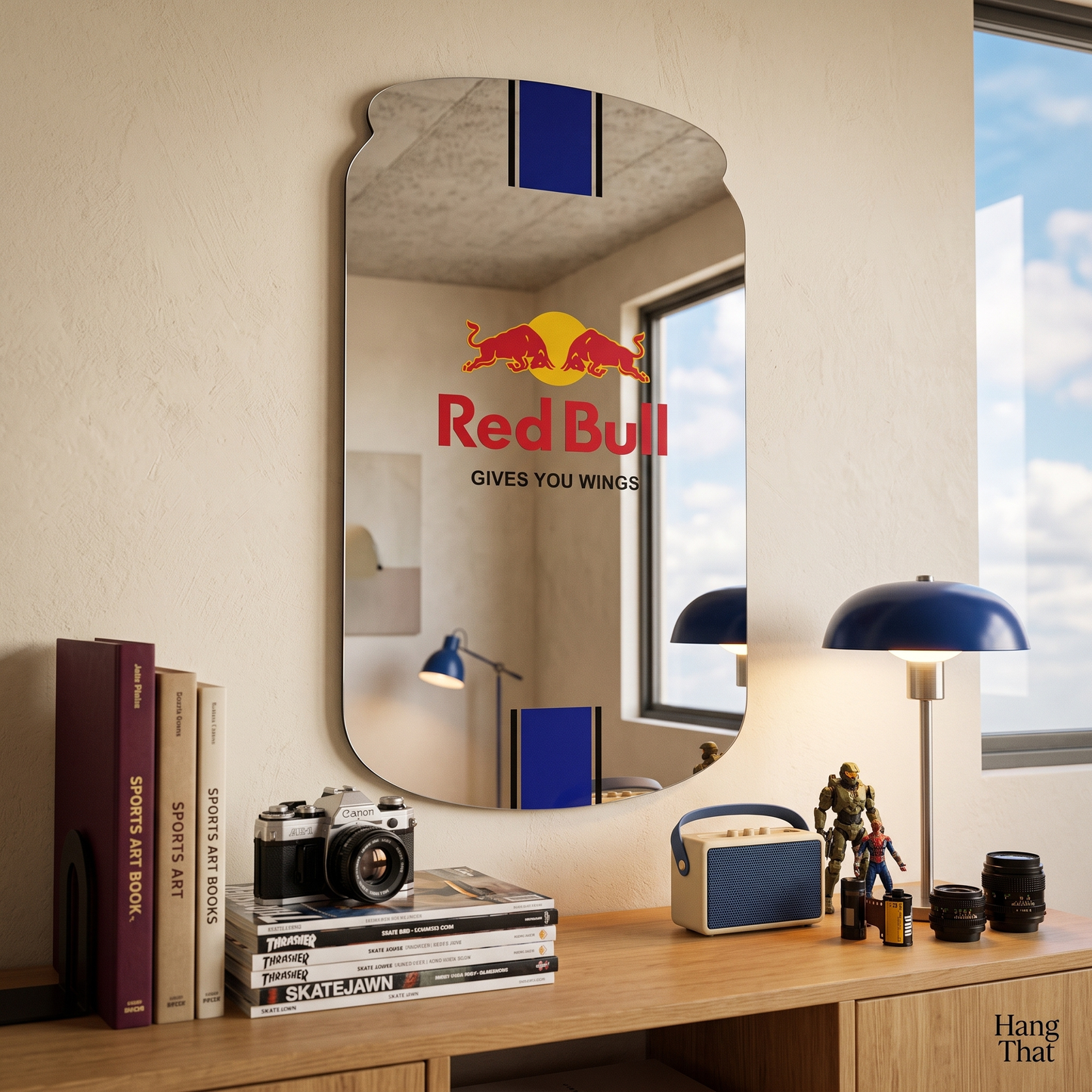 Red Bull Mirror - Acrylic
